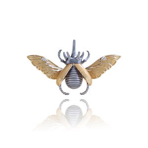 Atlas Beetle Brooch