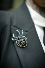 Load image into Gallery viewer, Spider Brooch
