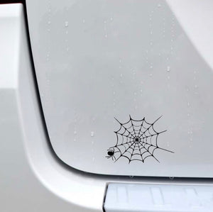 Spiderweb Car Sticker