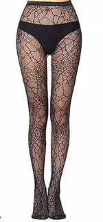 Load image into Gallery viewer, Spiderweb Fishnet Tights
