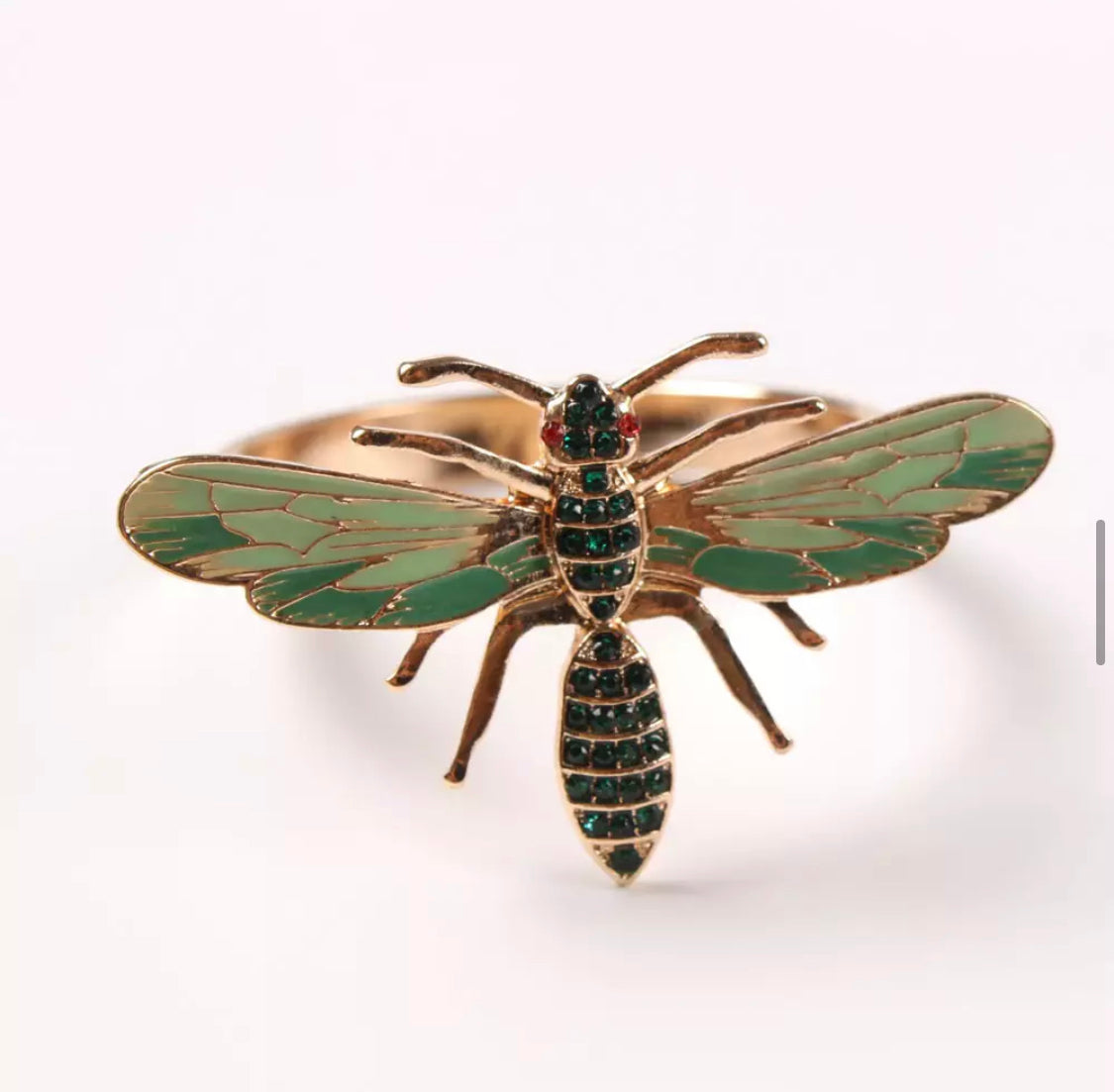 Napkin Ring Set Insect