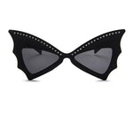 Load image into Gallery viewer, Bat Wing Sunglasses Black
