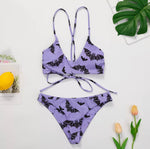 Load image into Gallery viewer, Bat Bikini Set
