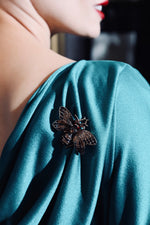 Load image into Gallery viewer, Moth Brooch &quot;Karl&quot;
