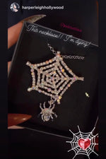 Load image into Gallery viewer, Necklace Spiderweb
