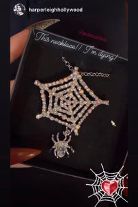 Necklace Spiderweb