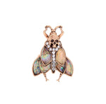 Load image into Gallery viewer, Moth, skull &amp; bow Ring
