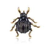 Load image into Gallery viewer, Black Bug Brooch &quot;Bob&quot;
