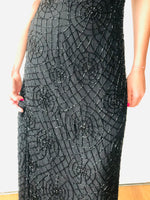 Load image into Gallery viewer, Vintage Find - Beaded Spiderweb Dress
