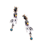 Load image into Gallery viewer, Spider &amp; Victorian Hand Earrings
