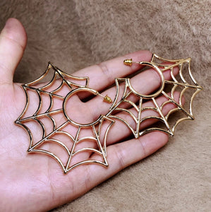 Big Spiderweb Earrings