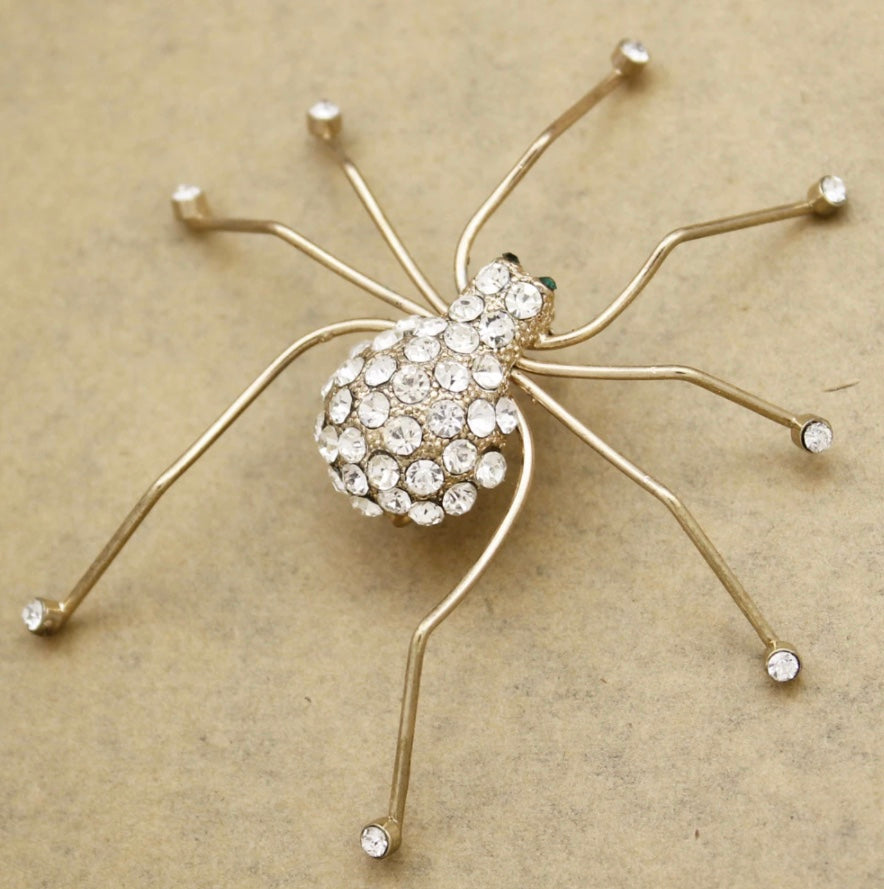 The Art Nouveau Spider Brooch