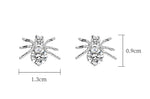 Load image into Gallery viewer, Rhinestone Spider Earrings
