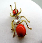 Load image into Gallery viewer, Vintage-Style Bug Brooch

