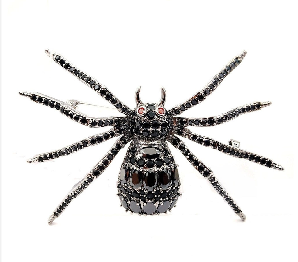 Be mine! Valentines Spider Brooch – Spiderweblove