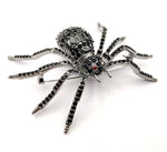 Load image into Gallery viewer, Big Black Spider Brooch
