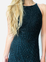 Load image into Gallery viewer, Vintage Find - Beaded Spiderweb Dress
